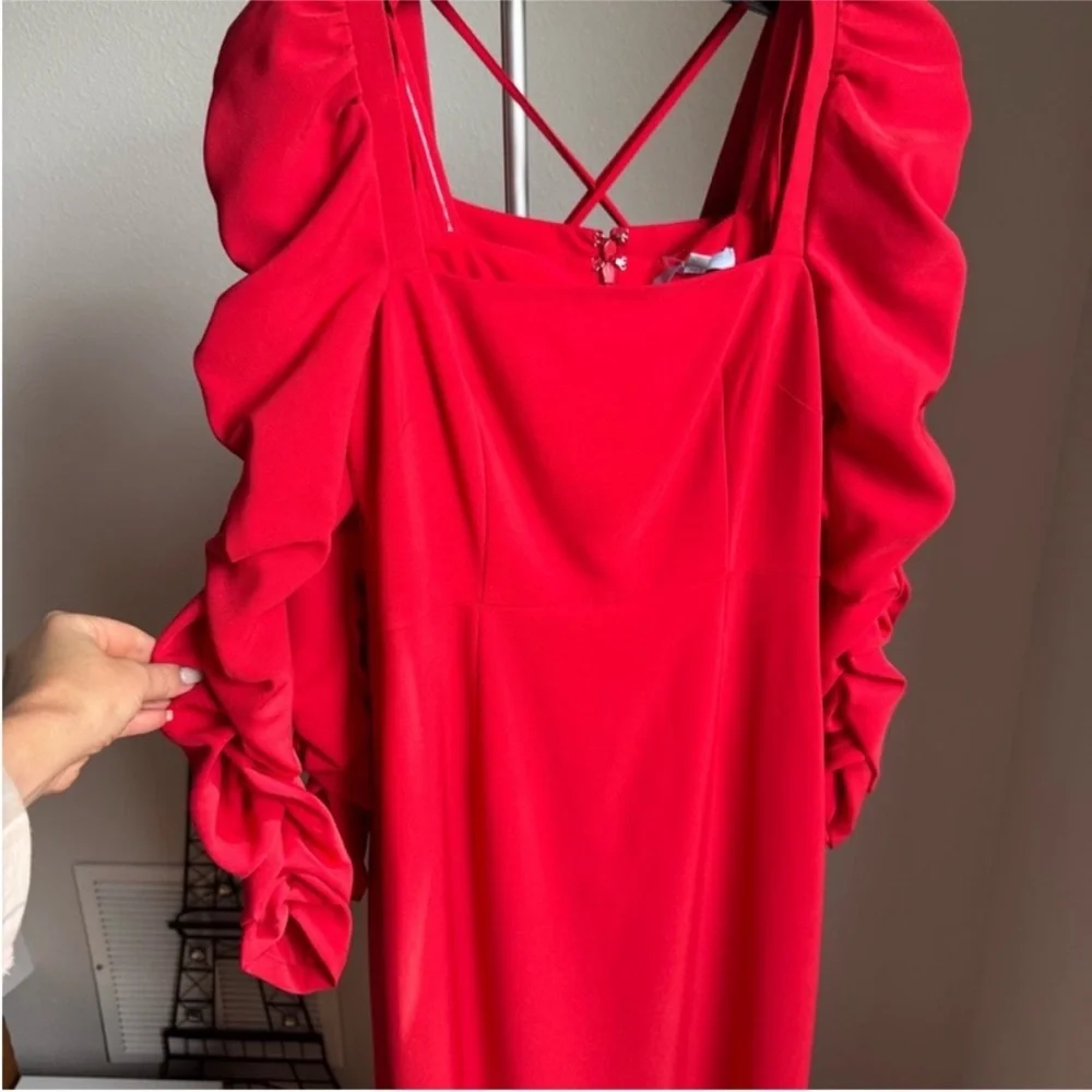ANTONIO MELANI Red Women's Dress Size 2 - Picture 7 of 9